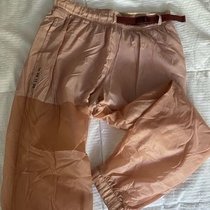 Nike pink athleisure joggers